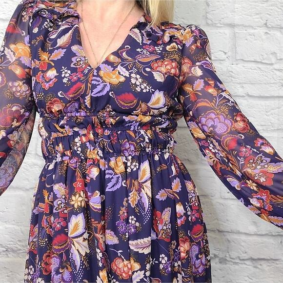 Julia Jordan floral midi dress - Picture 2 of 9